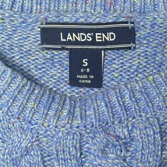 Womens yellow and blue cable knit sweaters size small - Picture 8 of 8